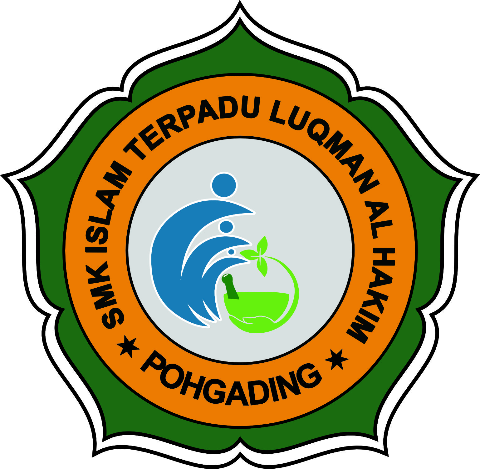 Logo SMK IT Luqman Al Hakim Pohgading